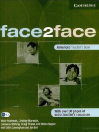 [Sách] Cambridge face2face Advanced Teacher's Book (First Edition) - Sách giấy gáy xoắn