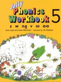 [Sách] Jolly Phonics Workbook 5 – Sách giấy gáy xoắn