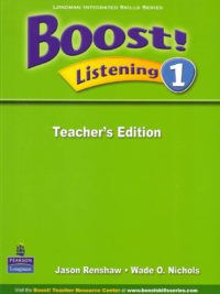 [Sách] Boost! 1 Listening : Teacher's Edition – Sách giấy gáy xoắn