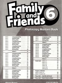 [DOWNLOAD PDF] Family and Friends 6 Photocopy Masters Book(PHIÊN BẢN CŨ - 1st Edition BRITISH ENGLISH) -