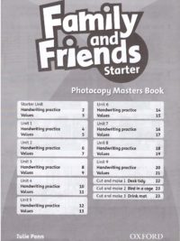 [DOWNLOAD PDF] Family and Friends Starter Photocopy Masters Book (PHIÊN BẢN CŨ - 1st Edition BRITISH ENGLISH) -