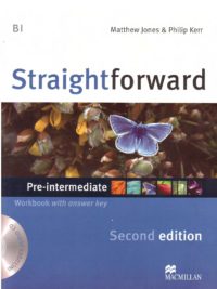 [Sách] Straightforward Pre-intermediate Workbook with Answer Key (Second Edition) – Sách giấy gáy xoắn