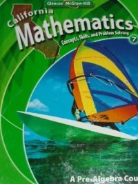 [Sách] California Mathematics Grade 7 (Concepts, Skills, And Problem Solving) - Sách giấy gáy xoắn