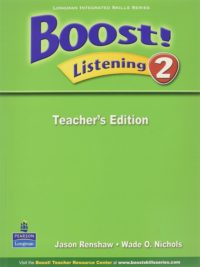 [Sách] Boost! 2 Listening : Teacher's Book – Sách giấy gáy xoắn