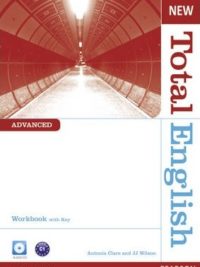 [Sách] New Total English Advanced Workbook with Key - Sách giấy gáy xoắn