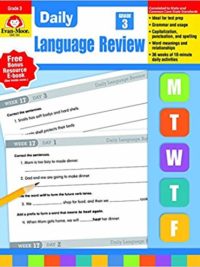 [Sách] Daily Language Review  Grade 3 - Sách giấy gáy xoắn