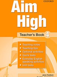 [Sách] Oxford - Aim High 4 Teacher's Book - Sách giấy gáy xoắn