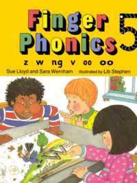 [Sách] Jolly Finger Phonics 5 - Sách giấy gáy xoắn