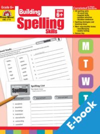 [Sách] Building Spelling Skills Daily Practice - Grade 6+ - Sách giấy gáy xoắn