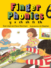 [Sách] Jolly Finger Phonics 6 - Sách giấy gáy xoắn