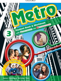 [Sách] Oxford Metro 3 Students Book and Workbook - Sách giấy gáy xoắn