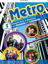 [Sách] Oxford Metro Starter Students Book and Workbook - Sách giấy gáy xoắn