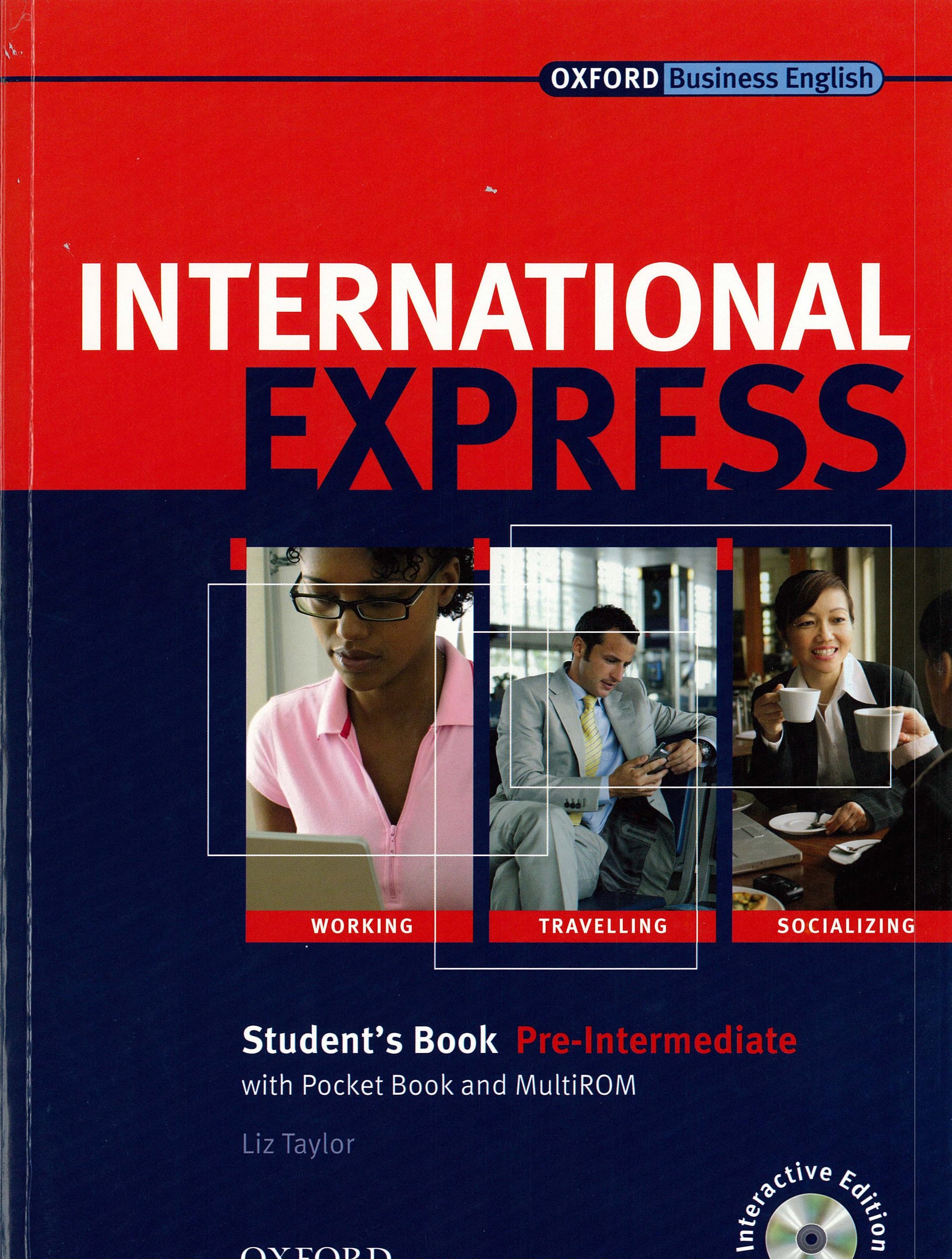 Sách] Oxford Business English - International Express Pre-Intermediate  Student's Book by Liz Taylor- Sách gáy xoắn - SÁCH TIẾNG ANH HÀ NỘI