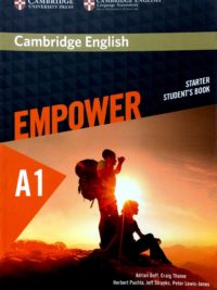 [Sách] Cambridge English - Empower A1 Starter Student's Book  (1st Edition 2015) - Sách giấy gáy xoắn