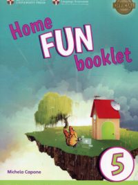 [Sách] Home FUN booklet 5 for the revised Cambridge English Young Learners (YLE) - sách giấy gáy xoắn