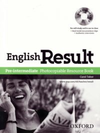 [Sách] Oxford English Result Pre-Intermediate  Photocopiable Resource Book - Sách giấy gáy xoắn