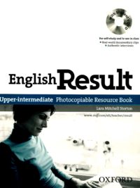 [Sách] Oxford English Result Upper-Intermediate Photocopiable Resource Book - Sách giấy gáy xoắn