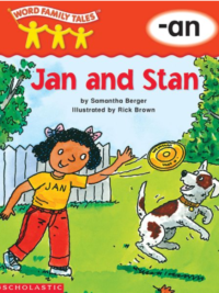 [Sách] Word Family Tales (-an: Jan and Stan) – Sách giấy gáy xoắn