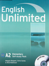 [Sách] Cambridge English Unlimited A2 Elementary Self-Study Pack (Workbook) – Sách giấy gáy xoắn