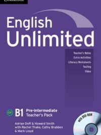 [Sách] Cambridge English Unlimited B1 Pre-Intermediate Teacher's Pack – Sách giấy gáy xoắn