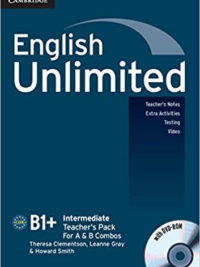 [Sách] Cambridge English Unlimited B1+ Intermediate Teacher's Pack – Sách giấy gáy xoắn