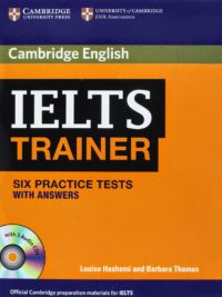 [Sách] IELTS Trainer Six practice tests with Answers - Sách giấy gáy xoắn