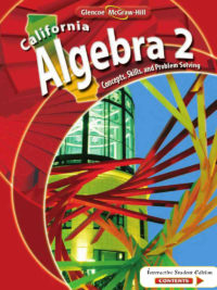 [Sách] California Algebra 2 Concept Skills and Problem Solving ( 1131 trang)  - Sách giấy gáy xoắn