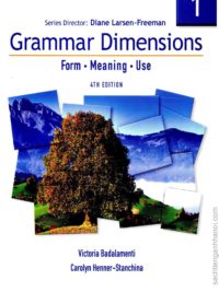 [Sách] Grammar Dimensions 1 Student's Book (4th Edition) - Sách giấy gáy xoắn