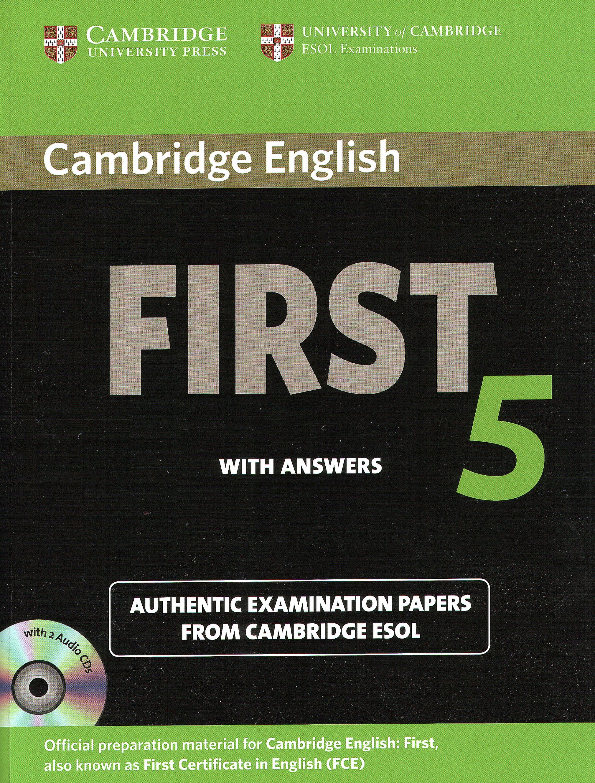 [Audio] Cambridge English First 5 with Answers (2015) CD – Sách tiếng ...