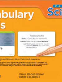 [THẺ FLASHCARD] California Science -Vocabulary Grade 4 - 300 thẻ, cỡ A5, ép Plastics