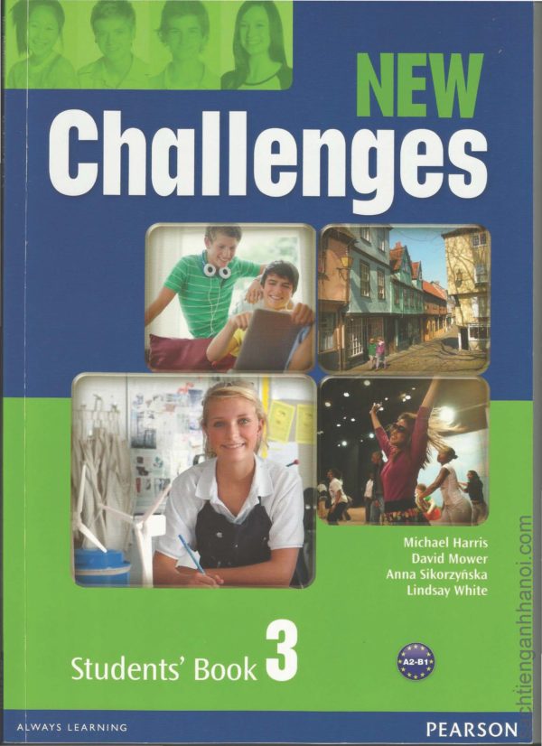 [Sách] New Challenges 3 Student's Book – sách giấy gáy xoắn