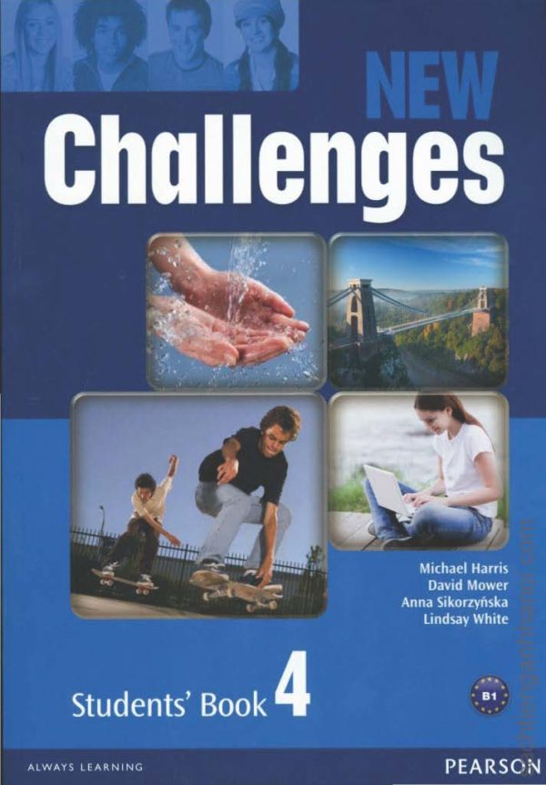 [Sách] New Challenges 4 Student's Book – sách giấy gáy xoắn