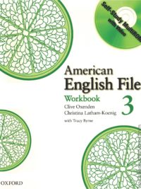 [Sách] American English File 3 Workbook  (1st Edition) – Sách giấy gáy xoắn