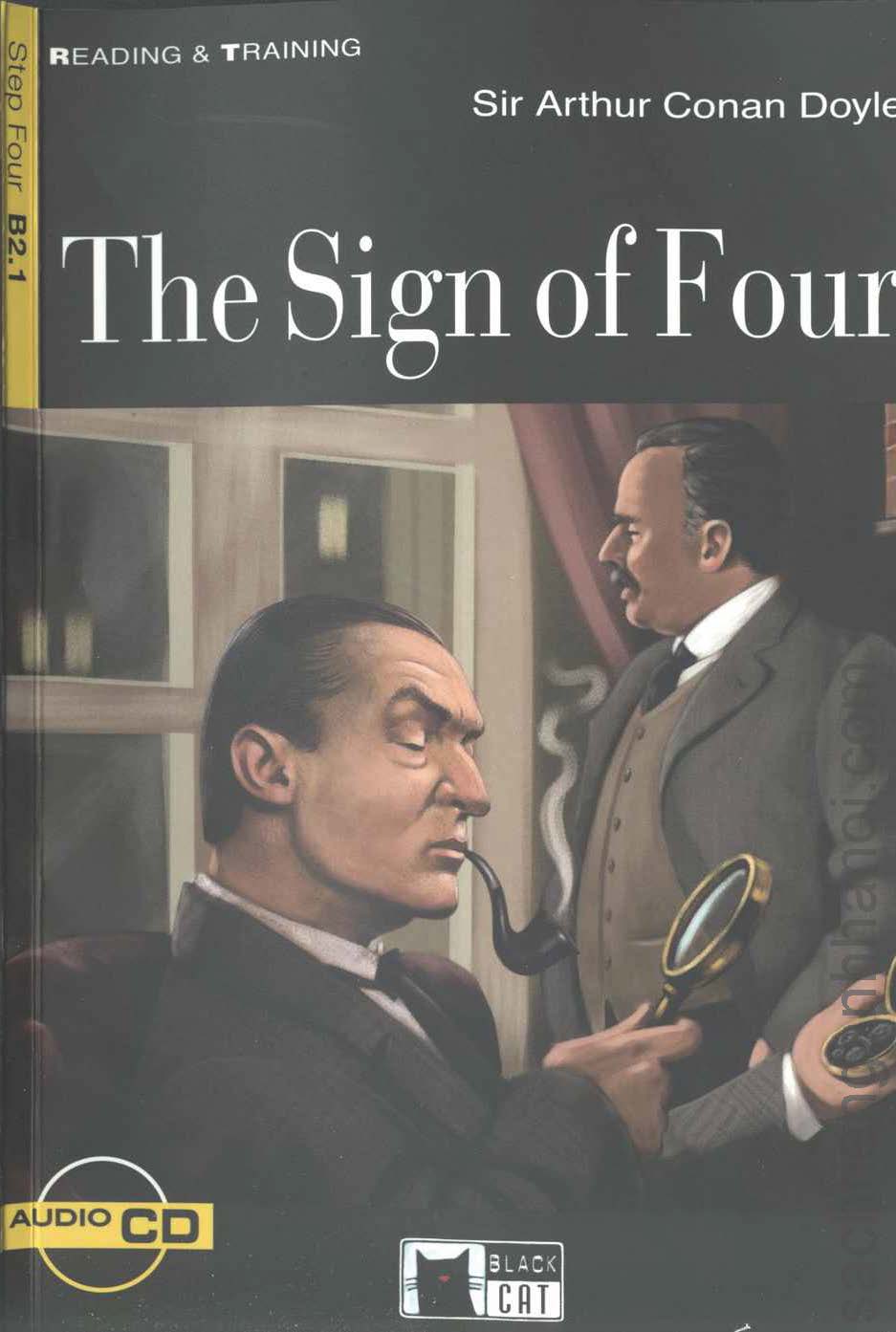 Автор сэра. Arthur Conan Doyle the sign of four. Macmillan Readers the sign of four. Sir Arthur Conan Doyle.