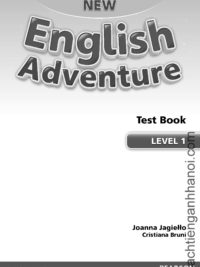 [Sách] New English Adventure Level 1 Test Book – Sách giấy gáy xoắn