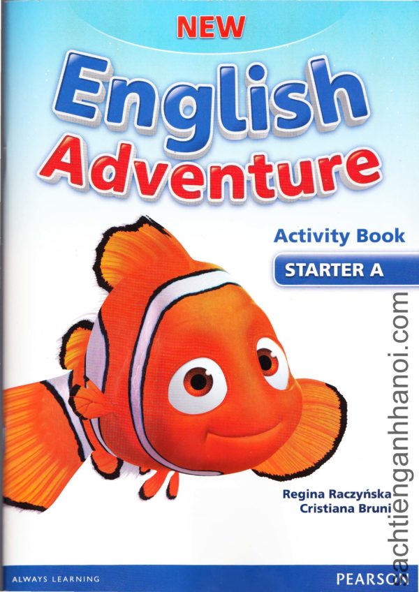 [Sách] New English Adventure Starter A Activity Book – Sách giấy gáy xoắn