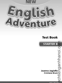 [Sách] New English Adventure Starter B Test Book – Sách giấy gáy xoắn