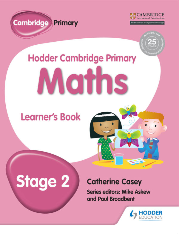 [Sách] Hodder Cambridge Primary Maths, Stage 2 : Learner’s Book (1st Edition) – Sách giấy gáy xoắn