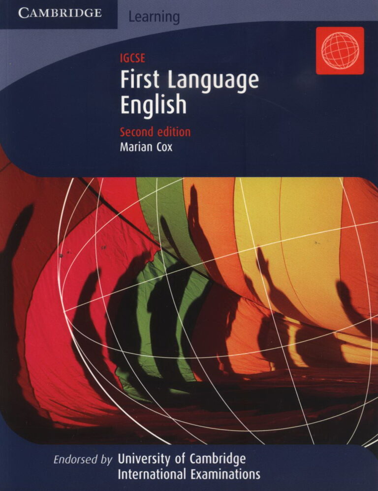 [DOWNLOAD PDF] First Language English IGCSE Coursebook by Cox Marian ...