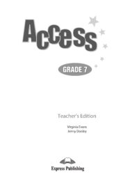 [Sách] Access Grade 7 Teacher's Edition - Sách giấy gáy xoắn