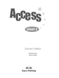 [Sách] Access Grade 8 Teacher's Edition - Sách giấy gáy xoắn