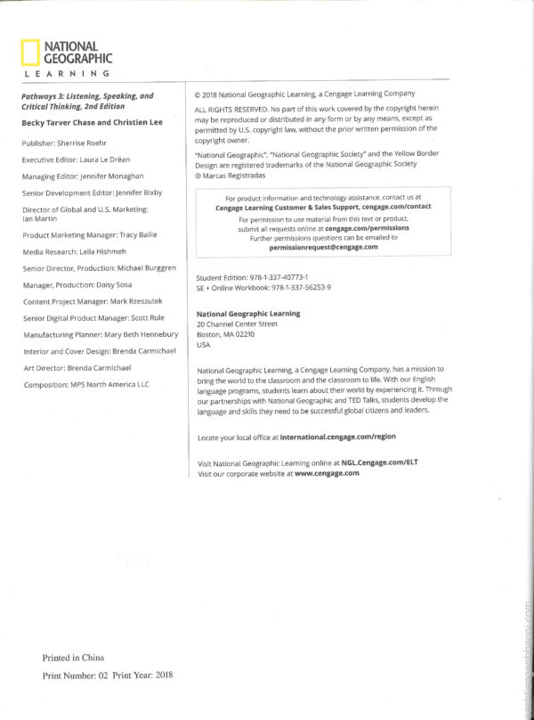 pathways 3 listening speaking and critical thinking answer key pdf