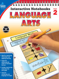 [Sách] Interactive Notebooks LANGUAGE ARTS Grade 2 - Sách giấy gáy xoắn