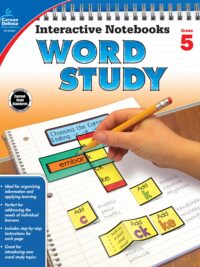 [Sách] Interactive Notebooks WORD STUDY Grade 5 - Sách giấy gáy xoắn