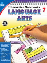 [Sách] Interactive Notebooks LANGUAGE ARTS Grade 7 - Sách giấy gáy xoắn