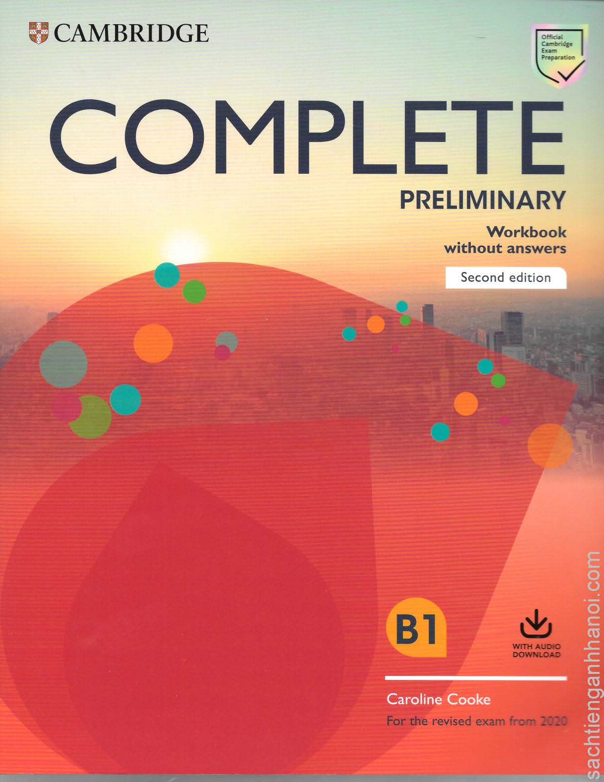 DOWNLOAD PDF] Complete Preliminary Workbook without Answers For the Revised  Exam from 2020 (2nd Edition) - Sách tiếng Anh Hà Nội