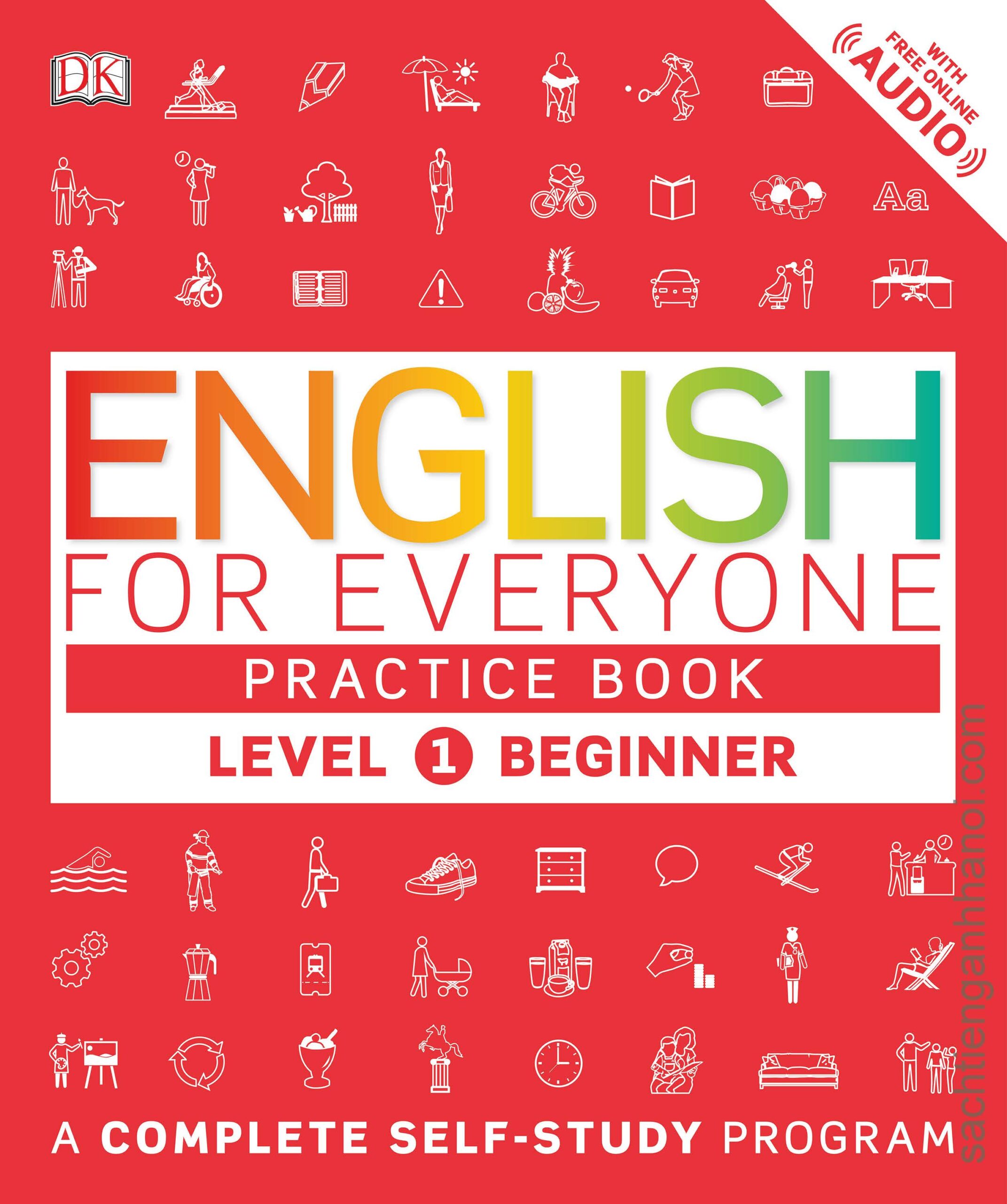 [Audio] DK English For Everyone Level 1 Beginner Practice Book - SÁCH