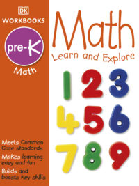 [Sách] DK Workbooks Math pre-K : Learn and Explore – Sách giấy gáy xoắn