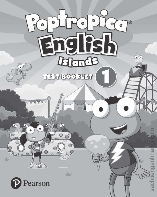 [Sách] Poptropica English Islands 1 Test Booklet – Sách giấy gáy xoắn