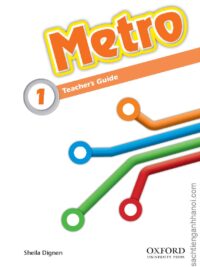 [Sách] Oxford Metro 1 Teacher's Guide – Sách giấy gáy xoắn